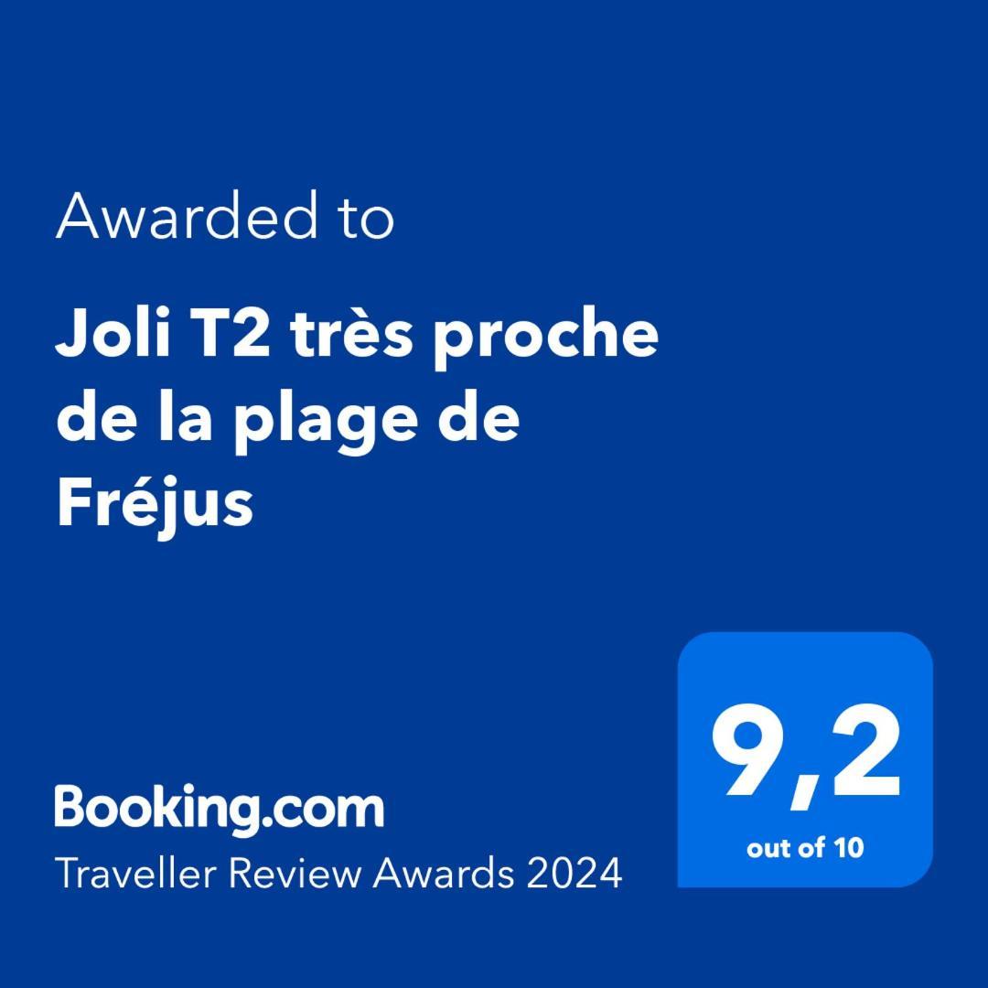 Joli T2 Tres Proche De La Plage De Fréjus Exterior foto